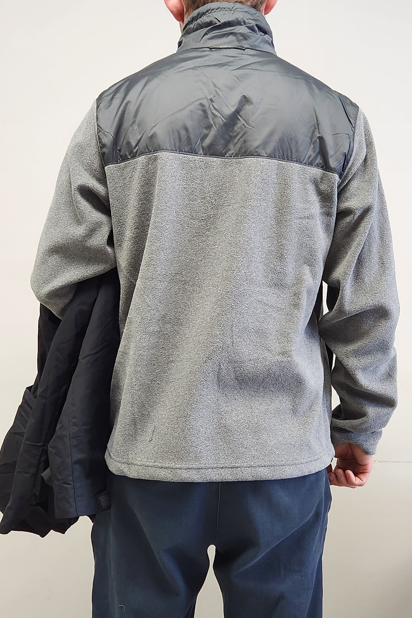 Black coat with integrated lining (men)