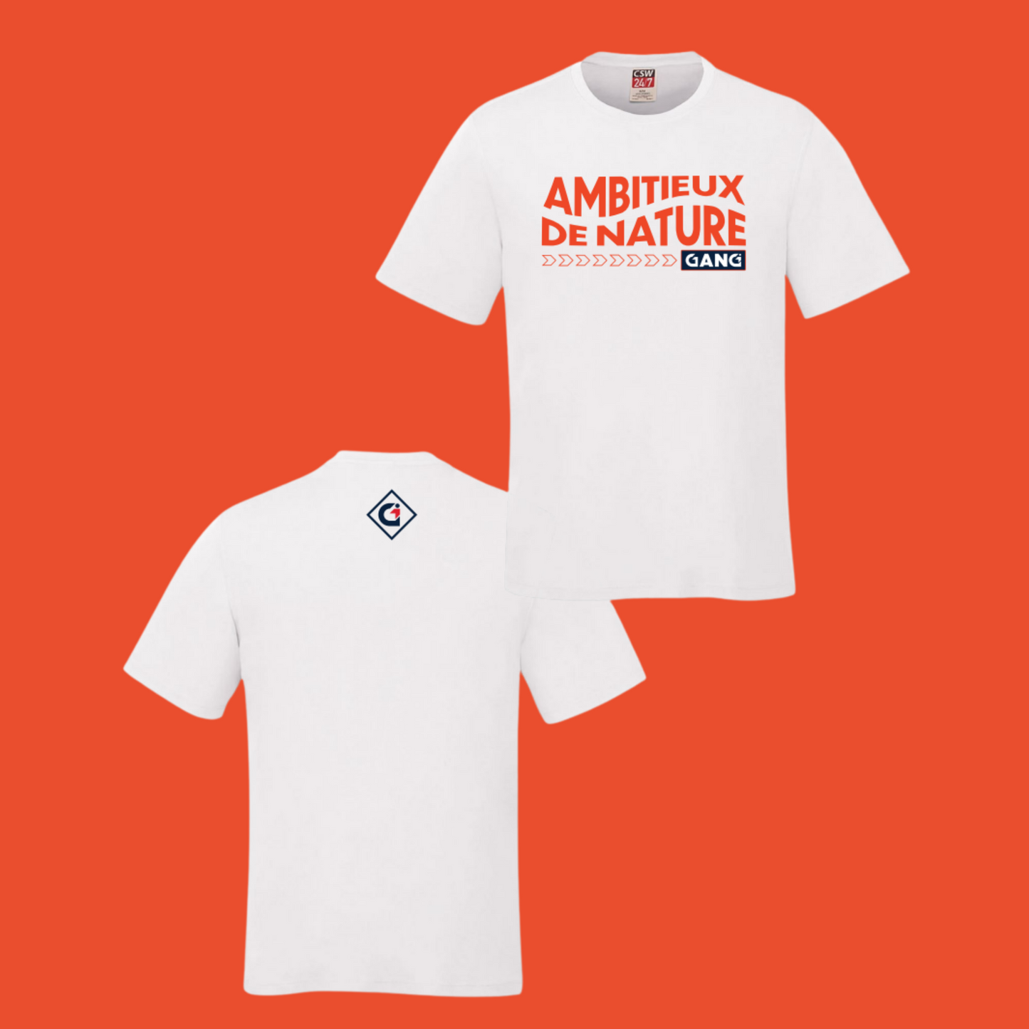 Nouveau modèle // T-shirt - Gang d'Ambitieux de nature