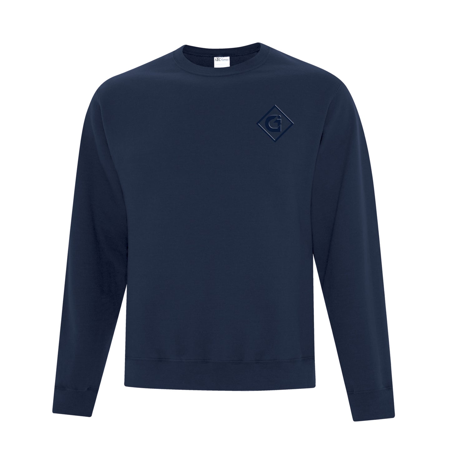 Nouveau modèle // Crewneck - Marine - Groupe Gilbert