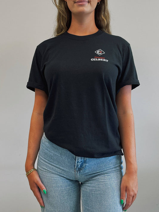T-shirt manches courtes noir