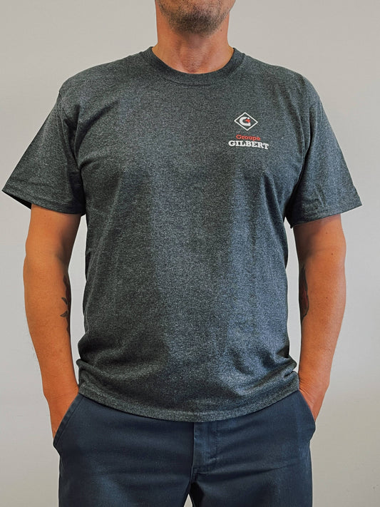 T-shirt à manches courtes charcoal