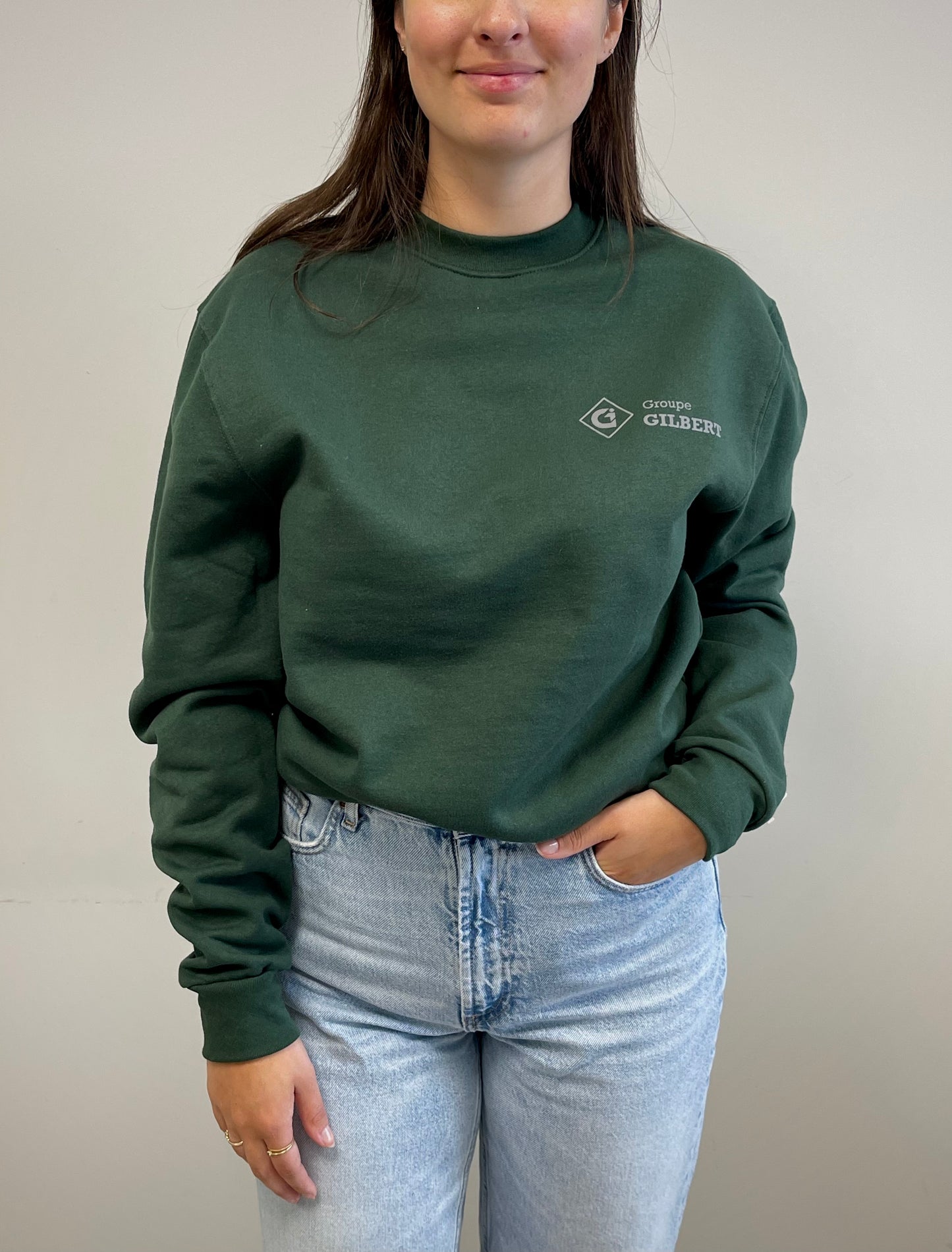 Forest Green Crewneck Sweater