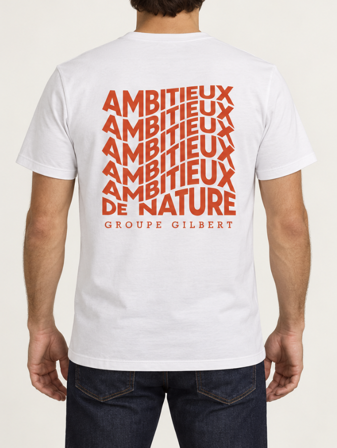 Nouveau modèle // T-shirt - Ambitieux de nature