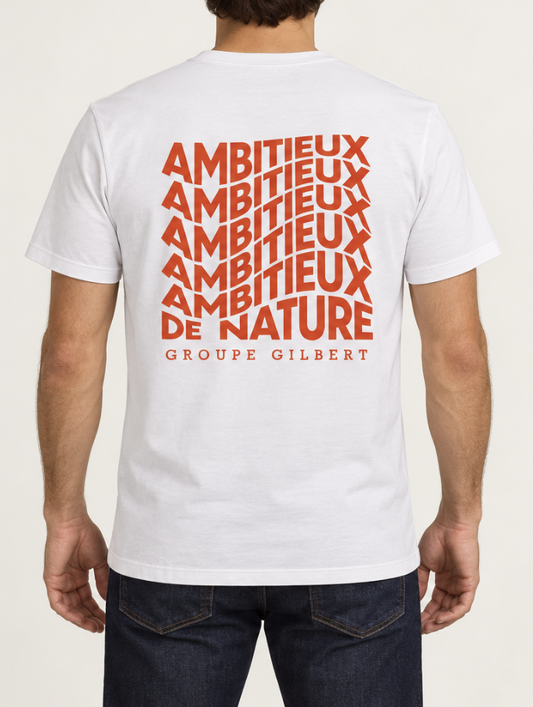 Nouveau modèle // T-shirt - Ambitieux de nature