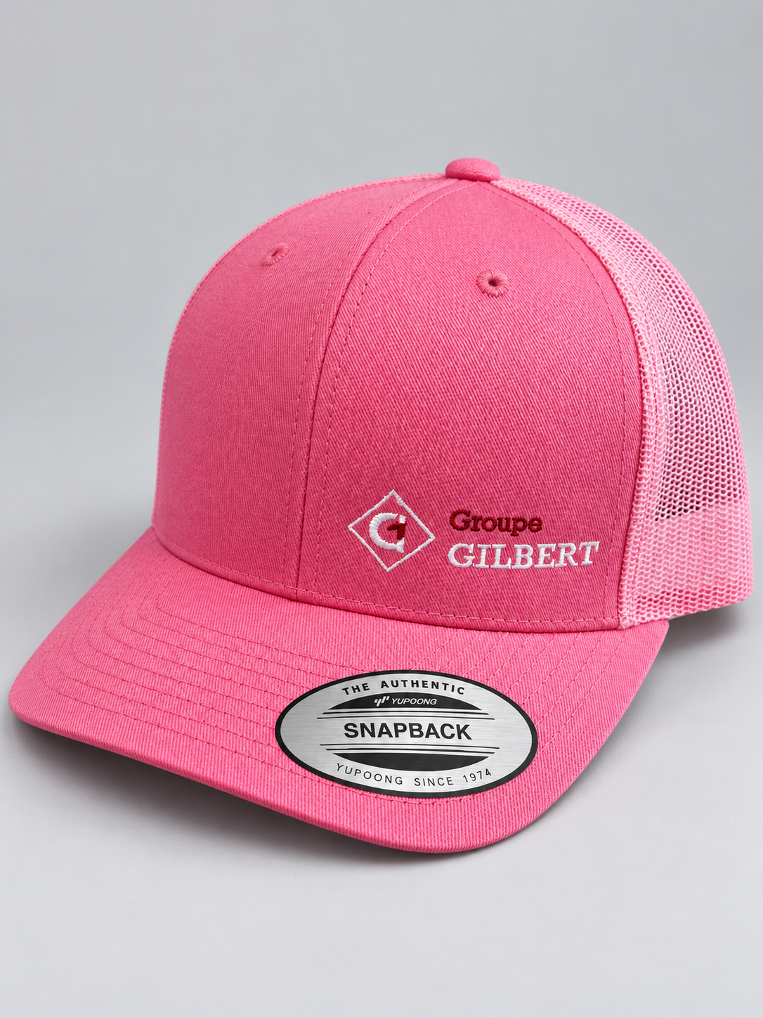 Casquette à filet - Rose