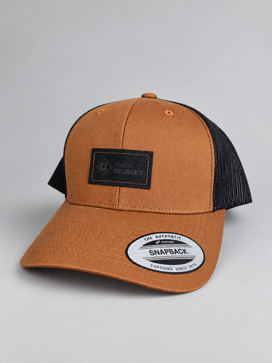 Nouveauté - Casquette à filet et patch - Caramel