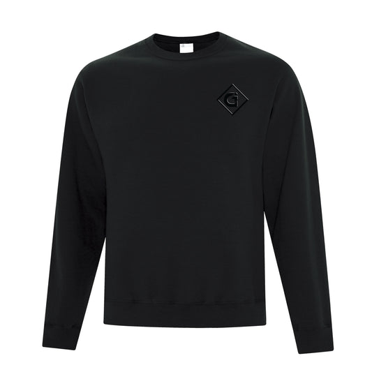 Nouveau modèle // Crewneck sillicone - Noir - Groupe Gilbert