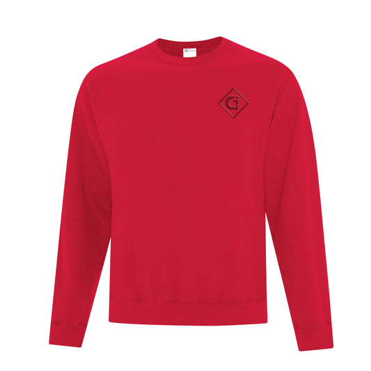 Nouveau modèle // Crewneck sillicone - Rouge - Groupe Gilbert