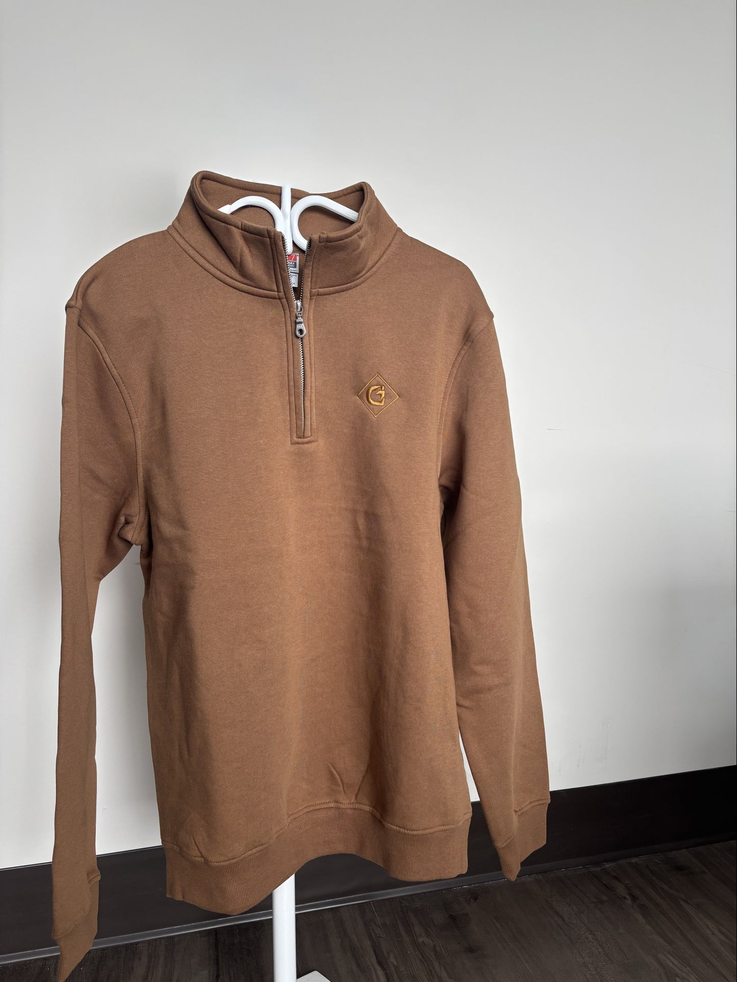 Chandail 1/4 Zip - Caramel