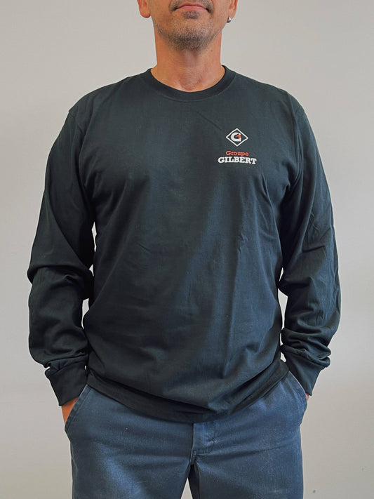 Black long sleeve t-shirt