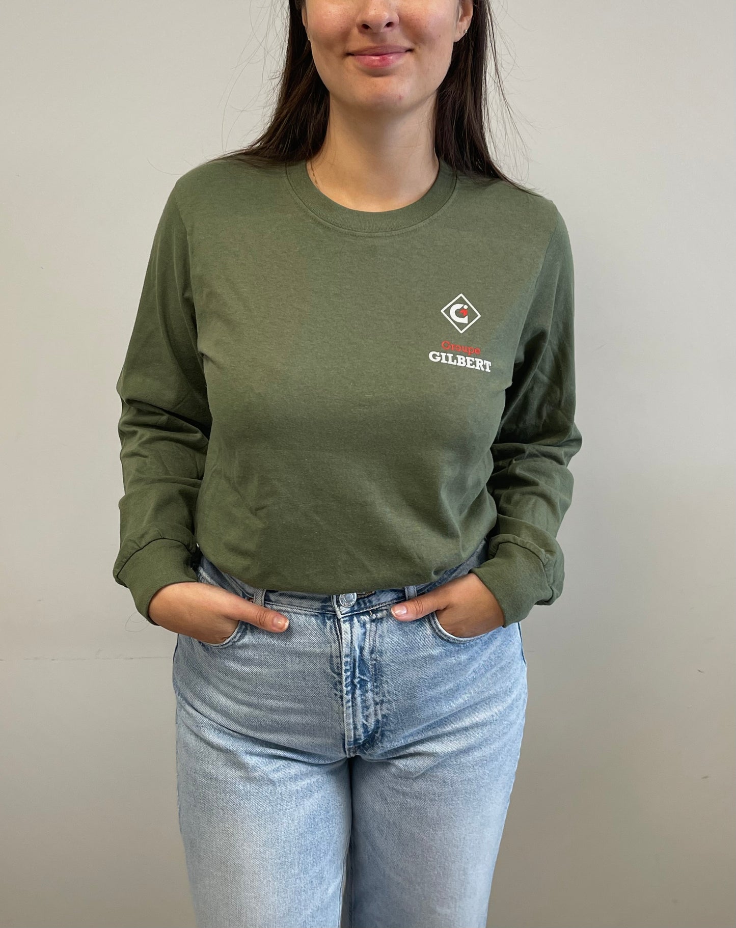 Forest Green Long Sleeve T-Shirt